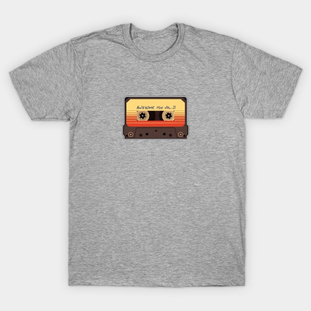 Awesome Mix vol2 T-Shirt by crocamasistudios